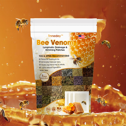 Bee Venom Lymphatic Drainage & Slimming Foot Patches 🌿👣