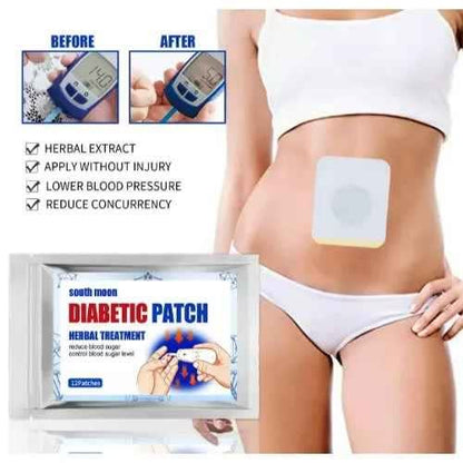 South Moon Diabetic - Blood Sugar Control Patch - 12 Patches