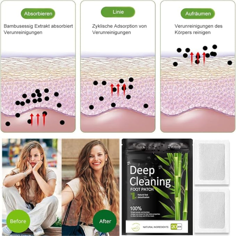 Ginger Detox Deep Cleansing Foot Patch ( 10 Pcs ) BUY 1 GET 1 FREE