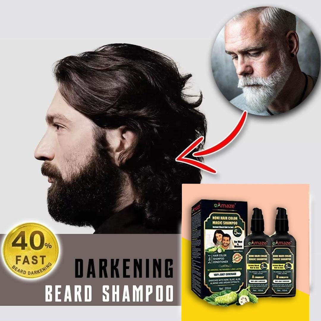 Argan Speedy Hair Color Shampoo - CONDITIONER AND REPAIR ( Dark Black )