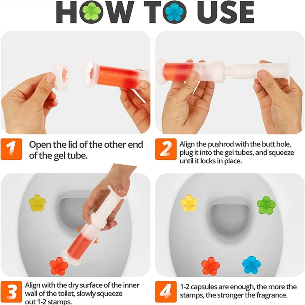 Aromatic Toilet Gel Powerful Cleaning Power For a Clean Toilet