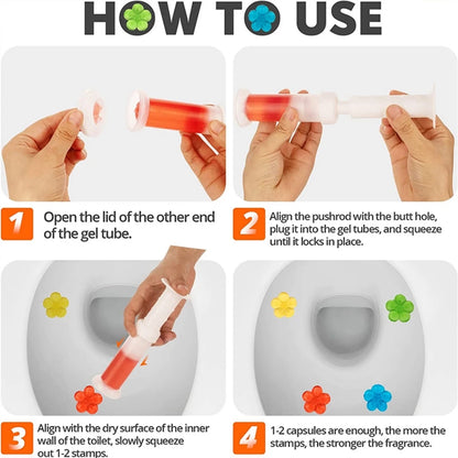 Aromatic Toilet Gel Powerful Cleaning Power For a Clean Toilet