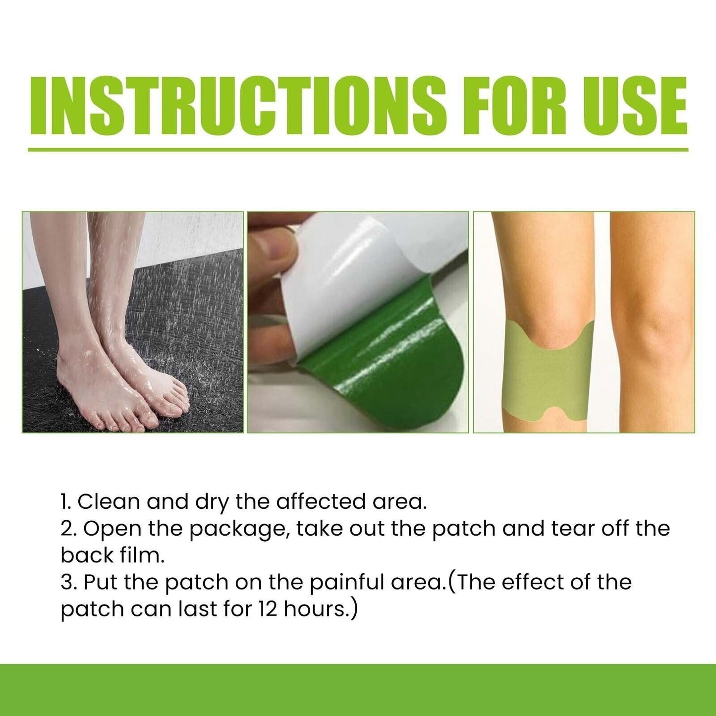 Natural Knee Pain Relief Patch