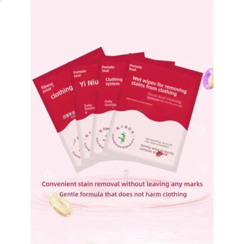 Pack Of 30 Clothing Stain Remover Wipes