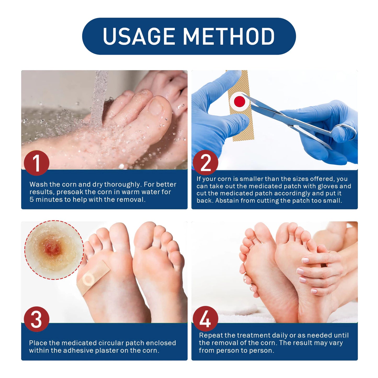 Corn Remover Pads Pack of 24